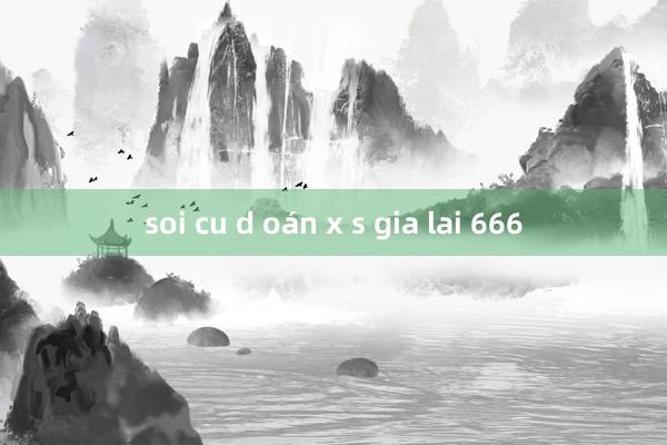 soi cu d oán x s gia lai 666