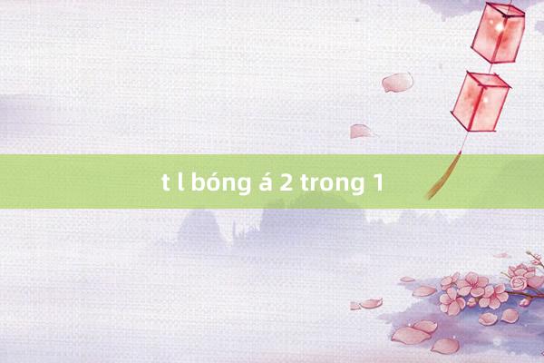 t l bóng á 2 trong 1