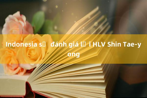 Indonesia sẽ đánh giá lại HLV Shin Tae-yong